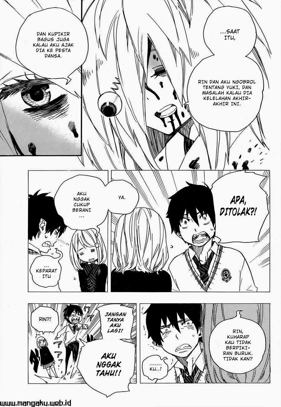 Ao no Exorcist Chapter 47.1 - halaman 10