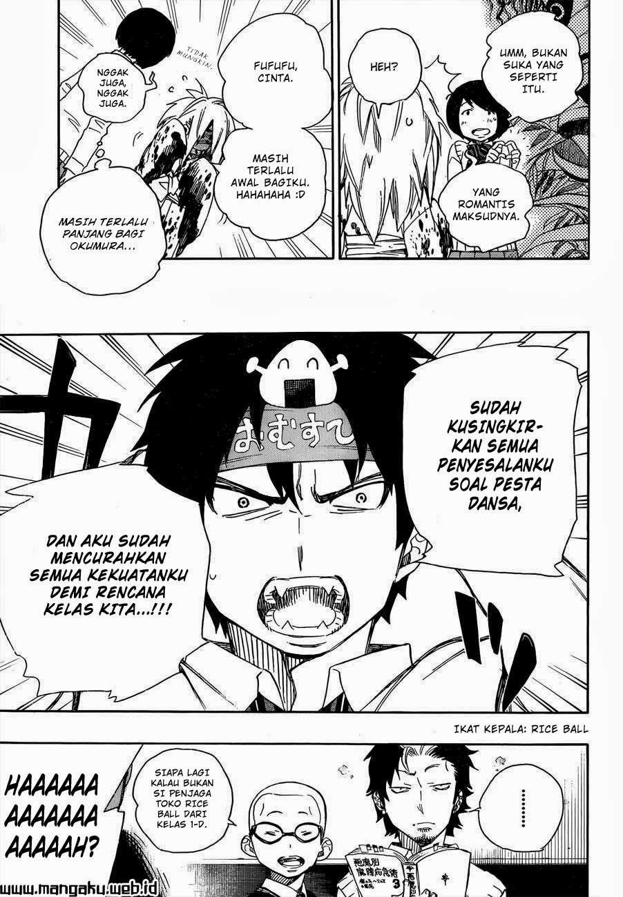 Ao no Exorcist Chapter 47.1 - halaman 12