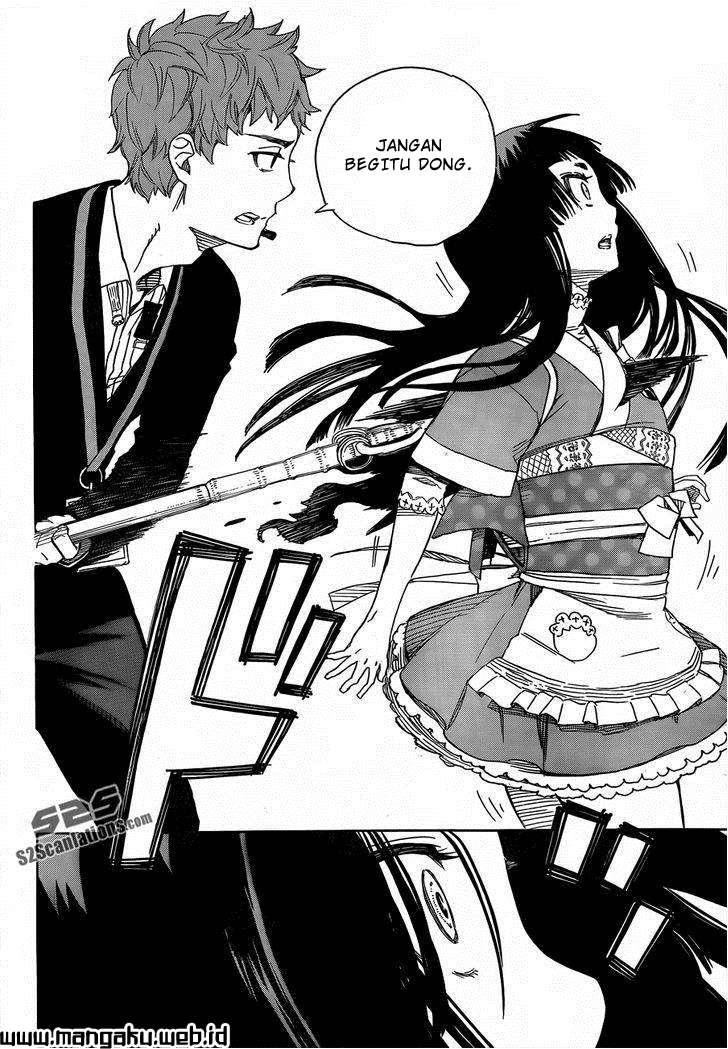 Ao no Exorcist Chapter 48.2 - halaman 17