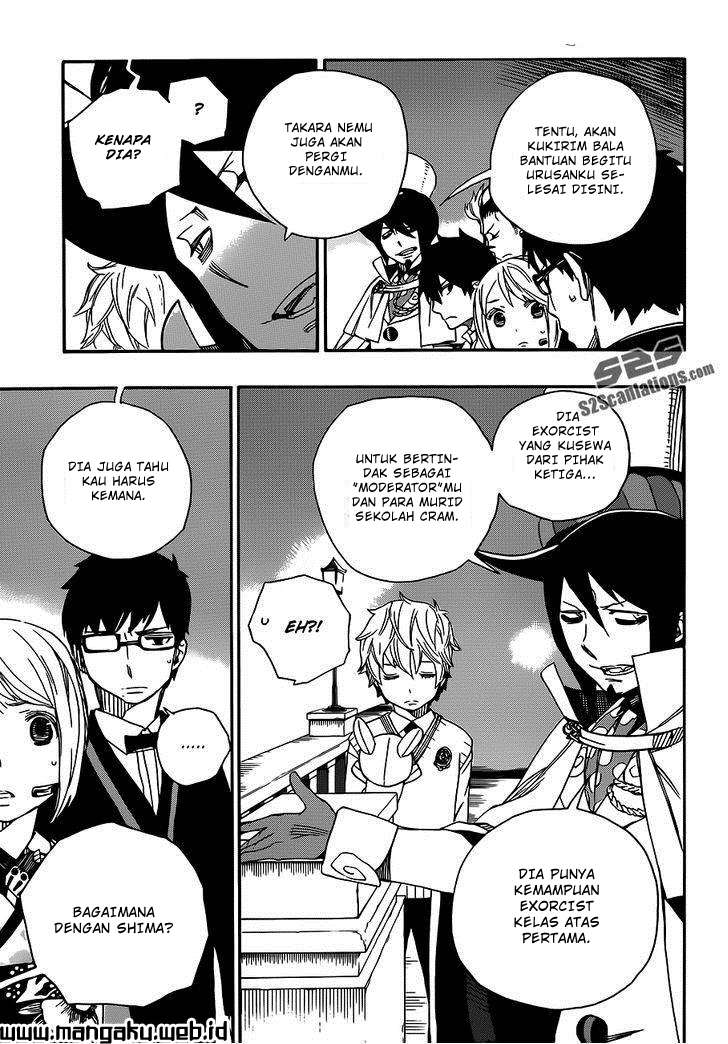 Ao no Exorcist Chapter 49.2 - halaman 18
