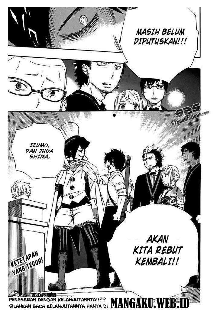Ao no Exorcist Chapter 49.2 - halaman 20