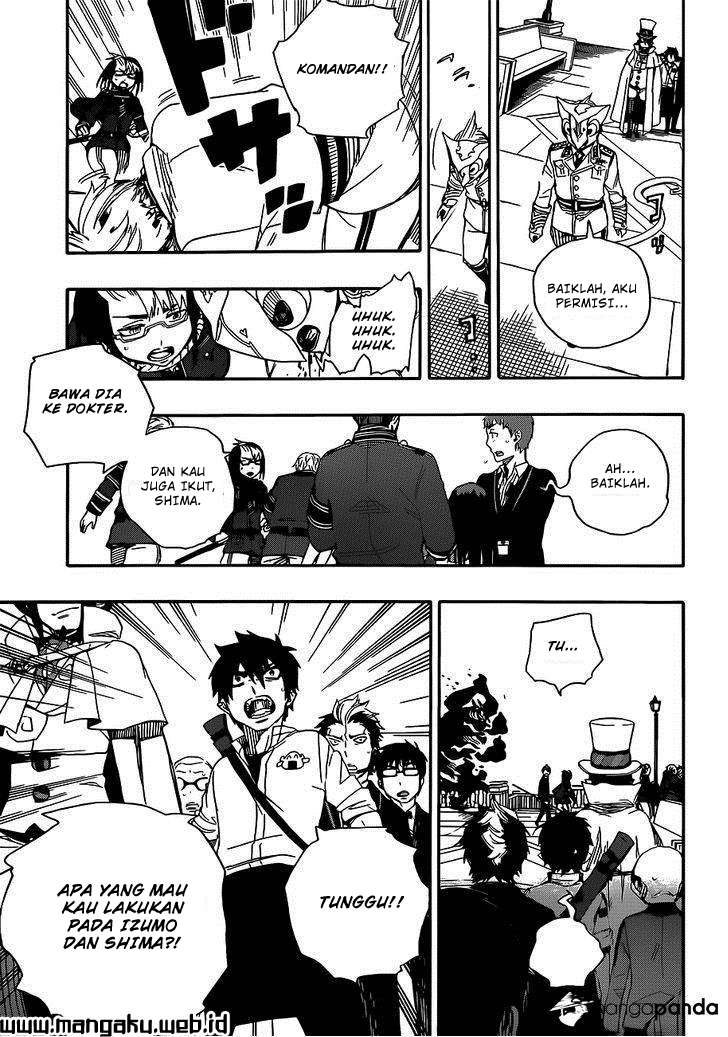 Ao no Exorcist Chapter 49.2 - halaman 7
