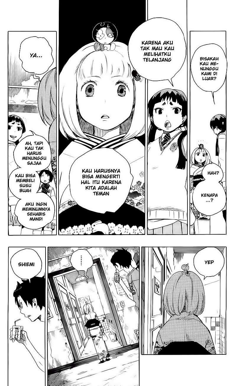 Ao no Exorcist Chapter 5 - halaman 17