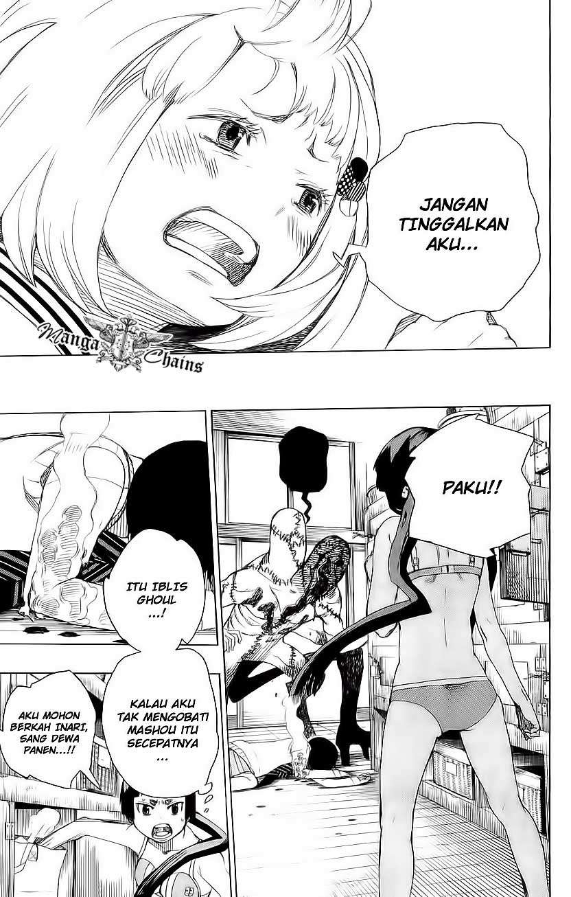 Ao no Exorcist Chapter 5 - halaman 27