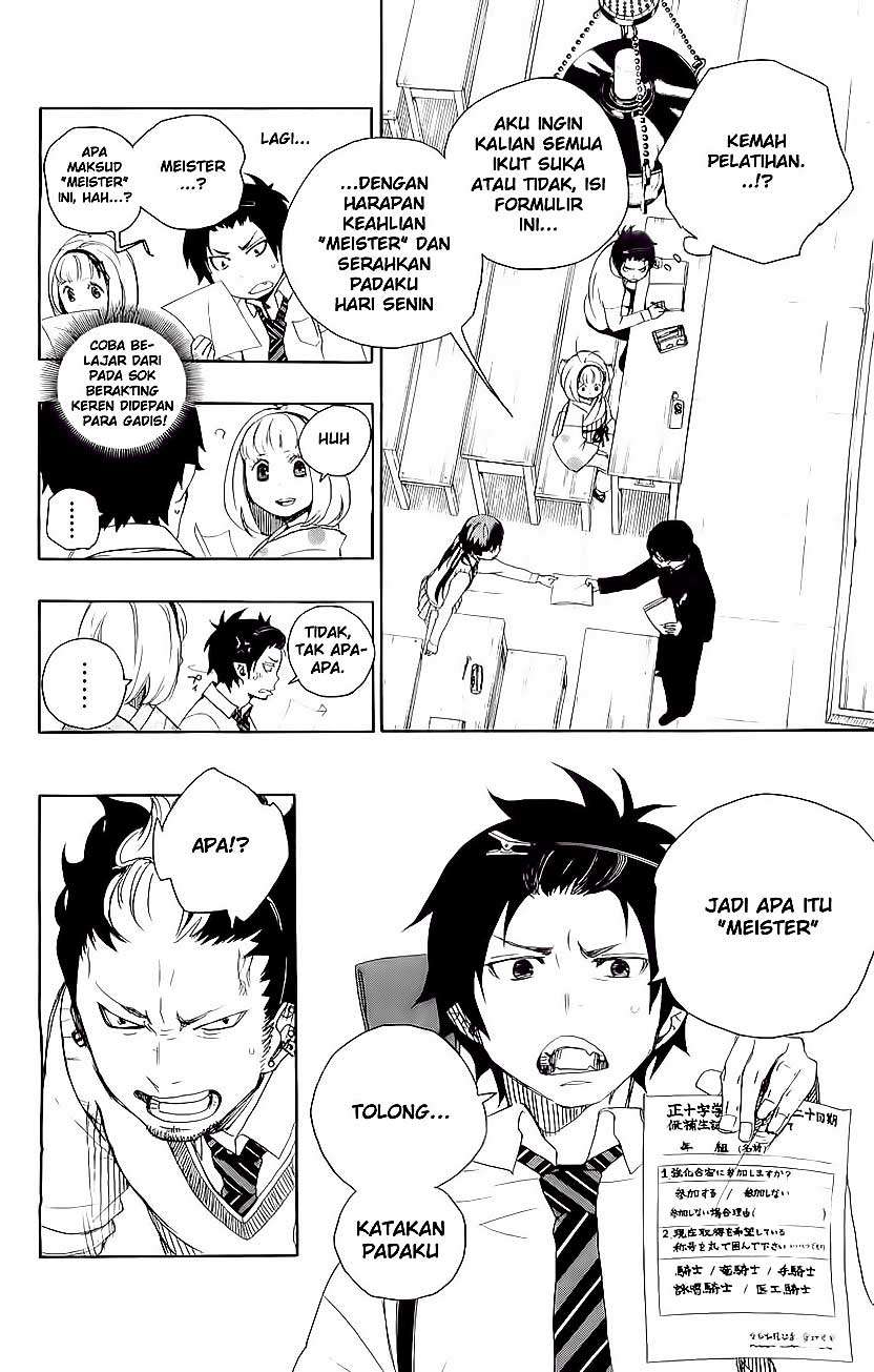 Ao no Exorcist Chapter 5 - halaman 42