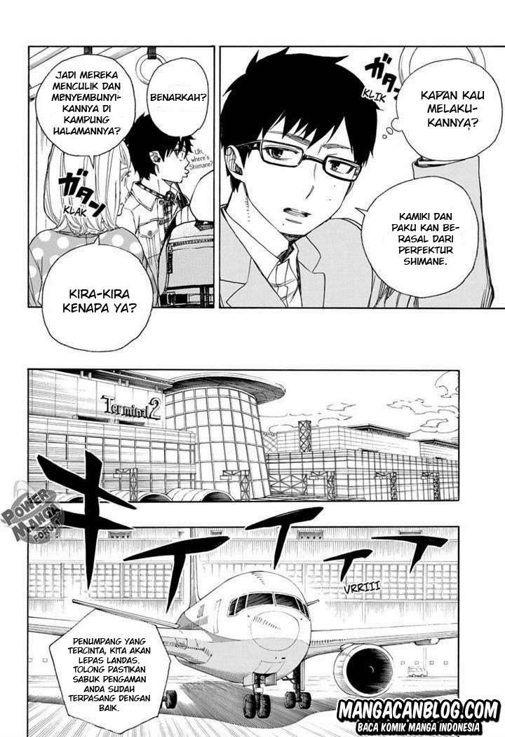 Ao no Exorcist Chapter 50 - halaman 10