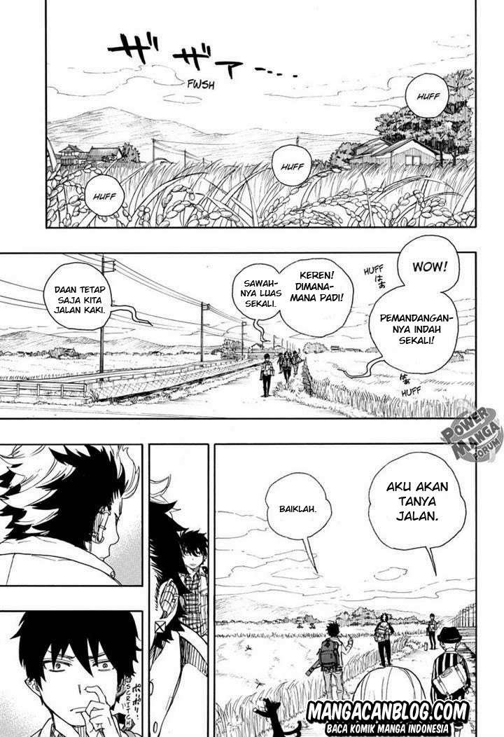 Ao no Exorcist Chapter 50 - halaman 19