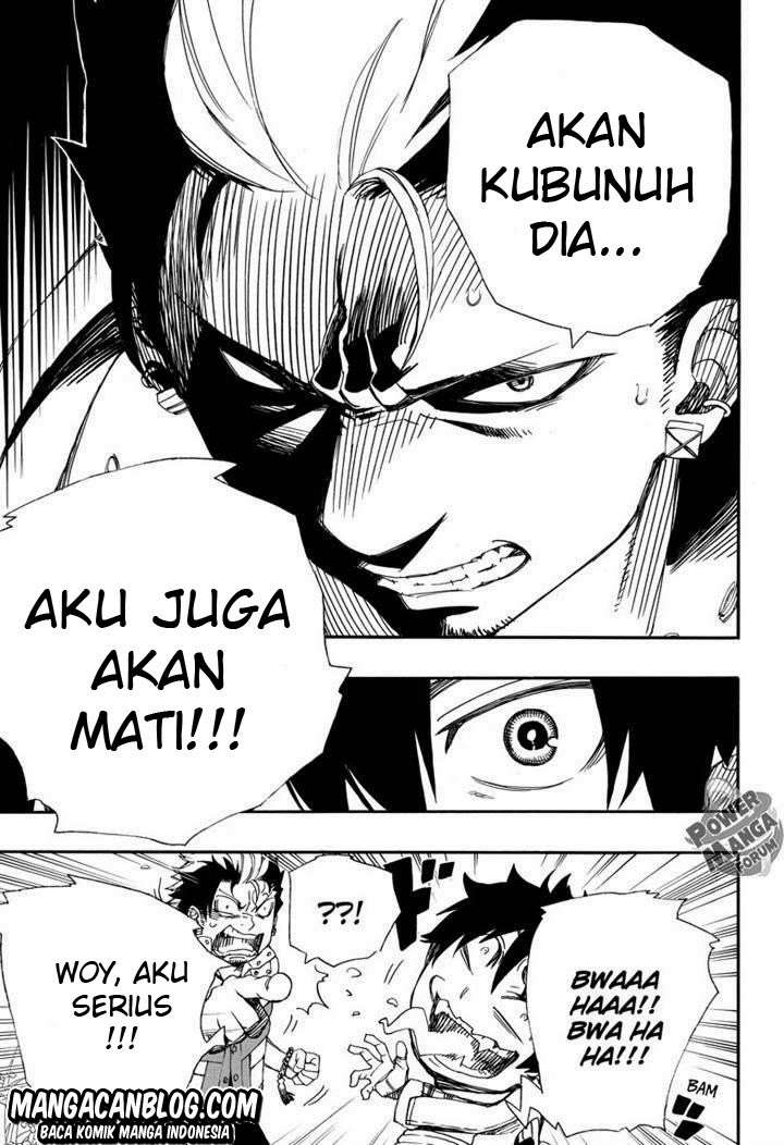 Ao no Exorcist Chapter 50 - halaman 23