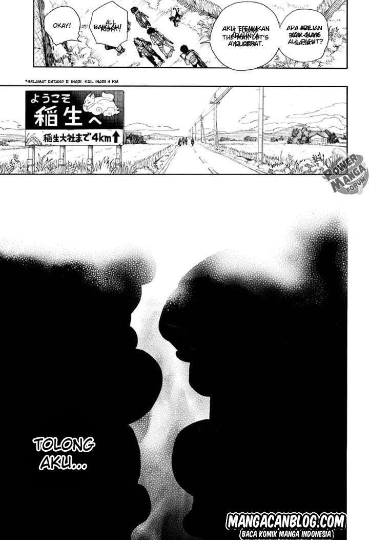 Ao no Exorcist Chapter 50 - halaman 27