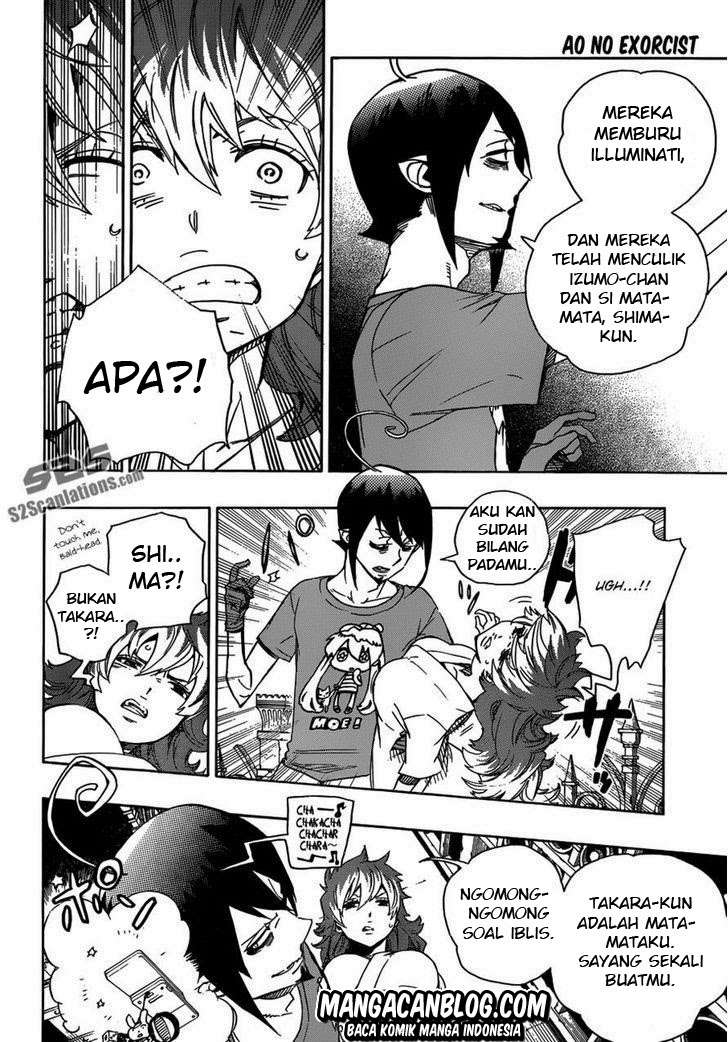 Ao no Exorcist Chapter 51 - halaman 12