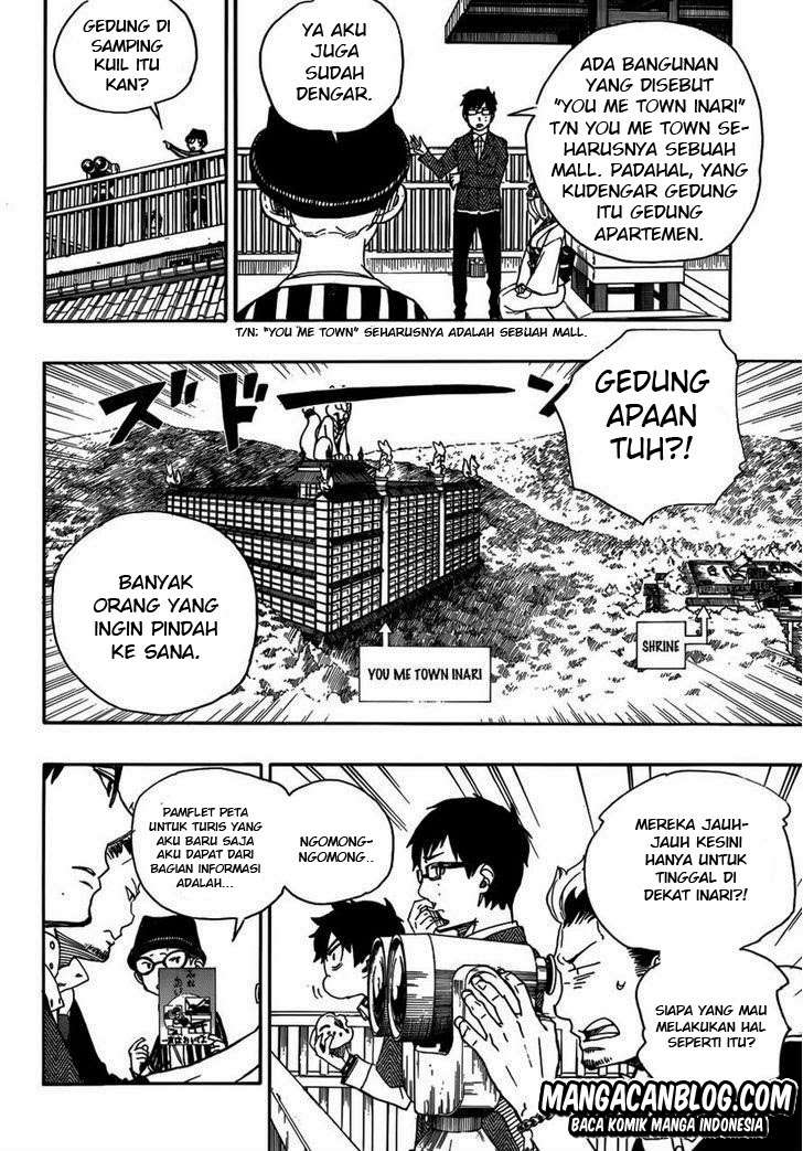 Ao no Exorcist Chapter 51 - halaman 21