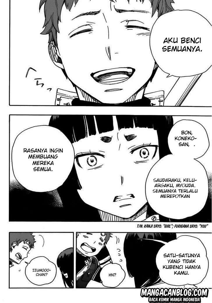 Ao no Exorcist Chapter 51 - halaman 27