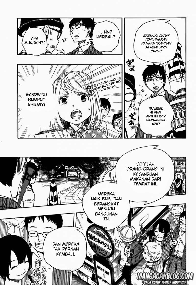 Ao no Exorcist Chapter 54 - halaman 15