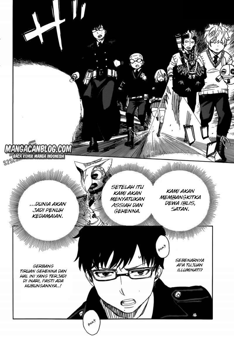 Ao no Exorcist Chapter 54 - halaman 18