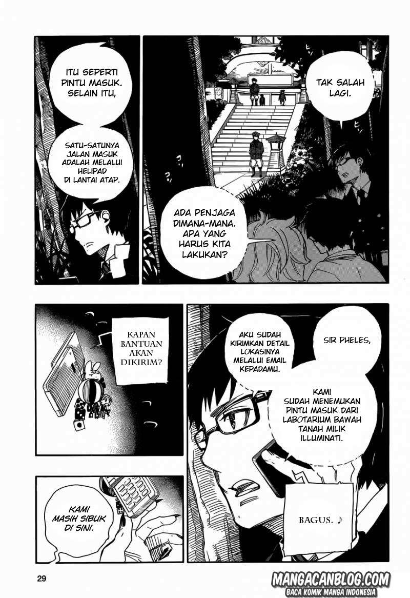 Ao no Exorcist Chapter 54 - halaman 21