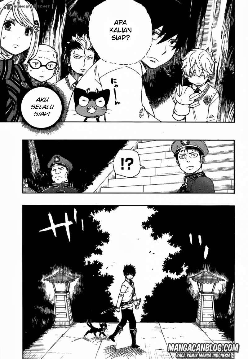 Ao no Exorcist Chapter 54 - halaman 25