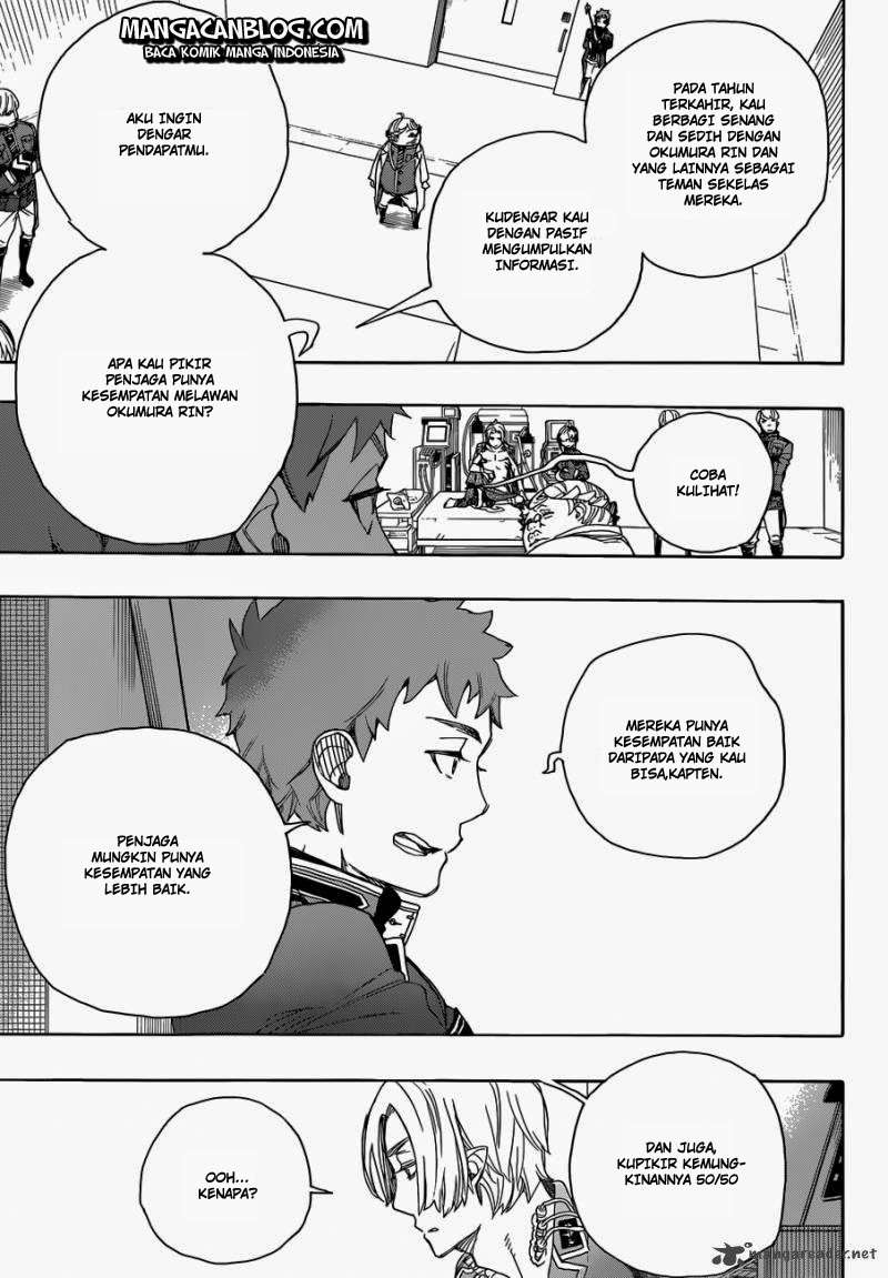 Ao no Exorcist Chapter 56 - halaman 18