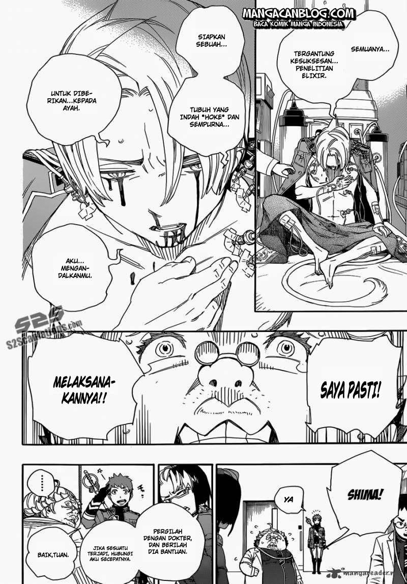 Ao no Exorcist Chapter 56 - halaman 21