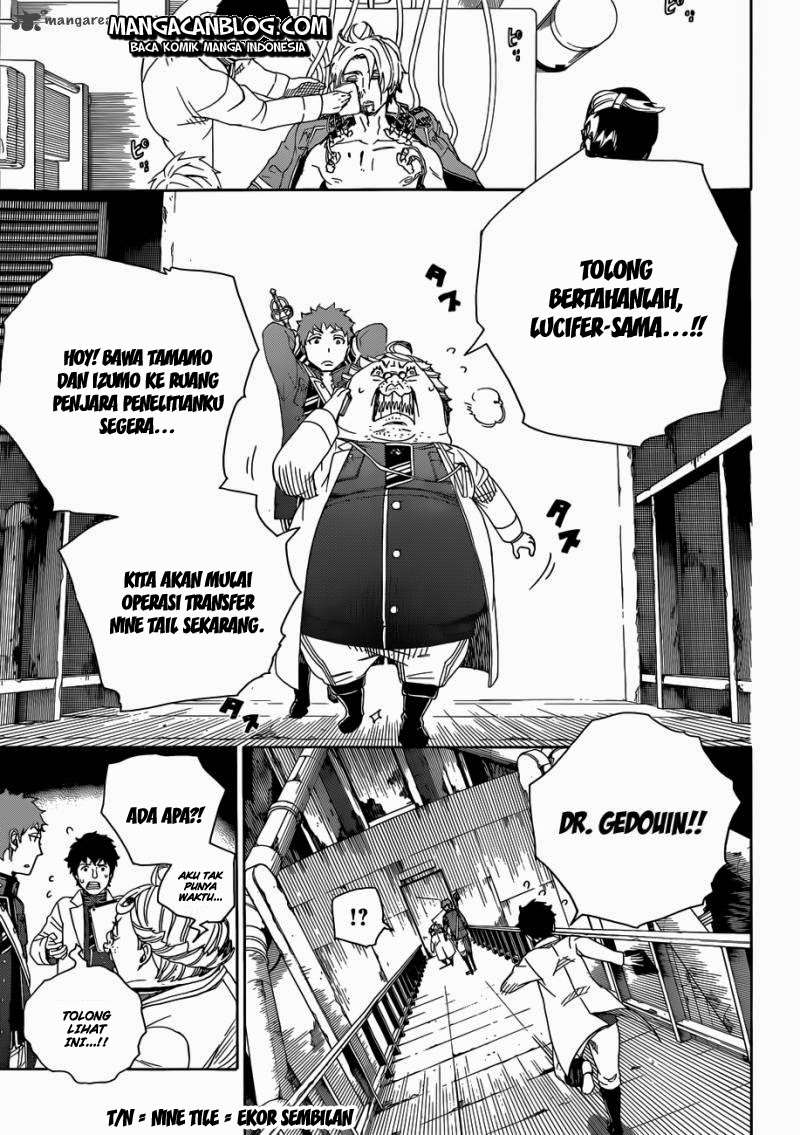 Ao no Exorcist Chapter 56 - halaman 22