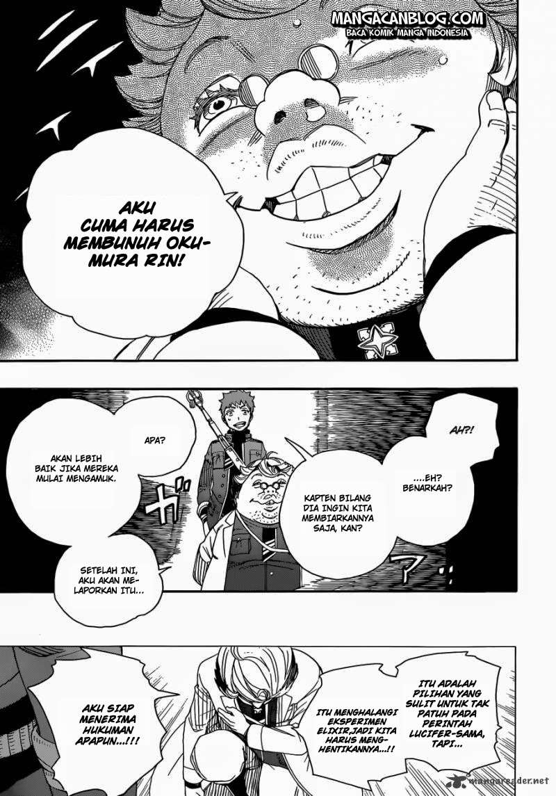 Ao no Exorcist Chapter 56 - halaman 26
