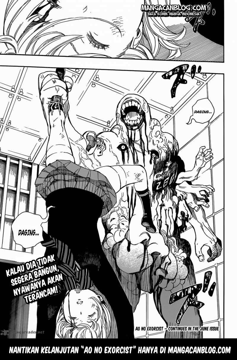 Ao no Exorcist Chapter 56 - halaman 34