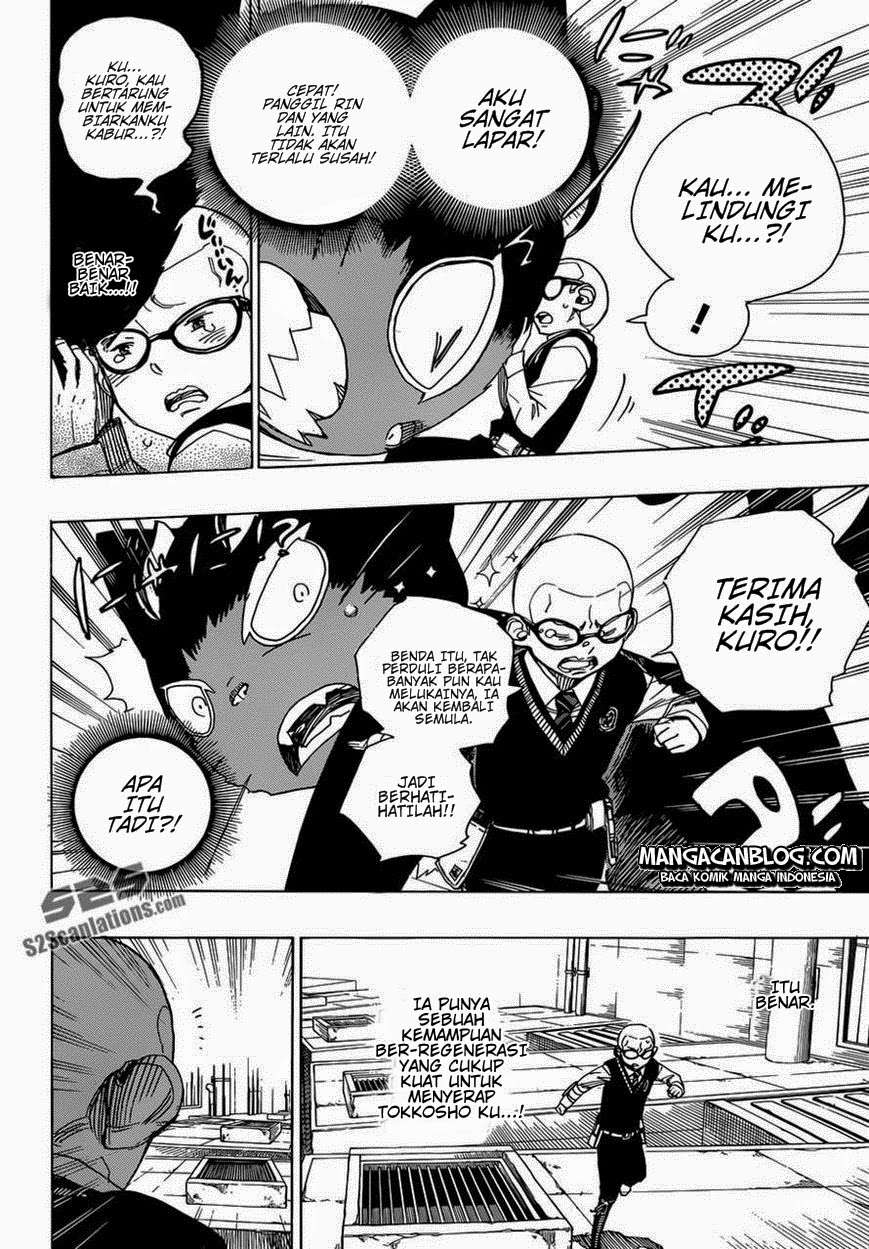 Ao no Exorcist Chapter 57 - halaman 22