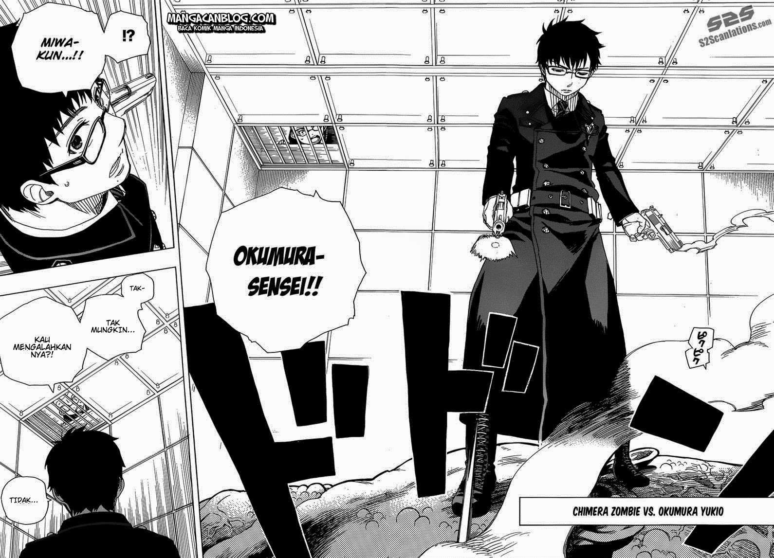 Ao no Exorcist Chapter 57 - halaman 24