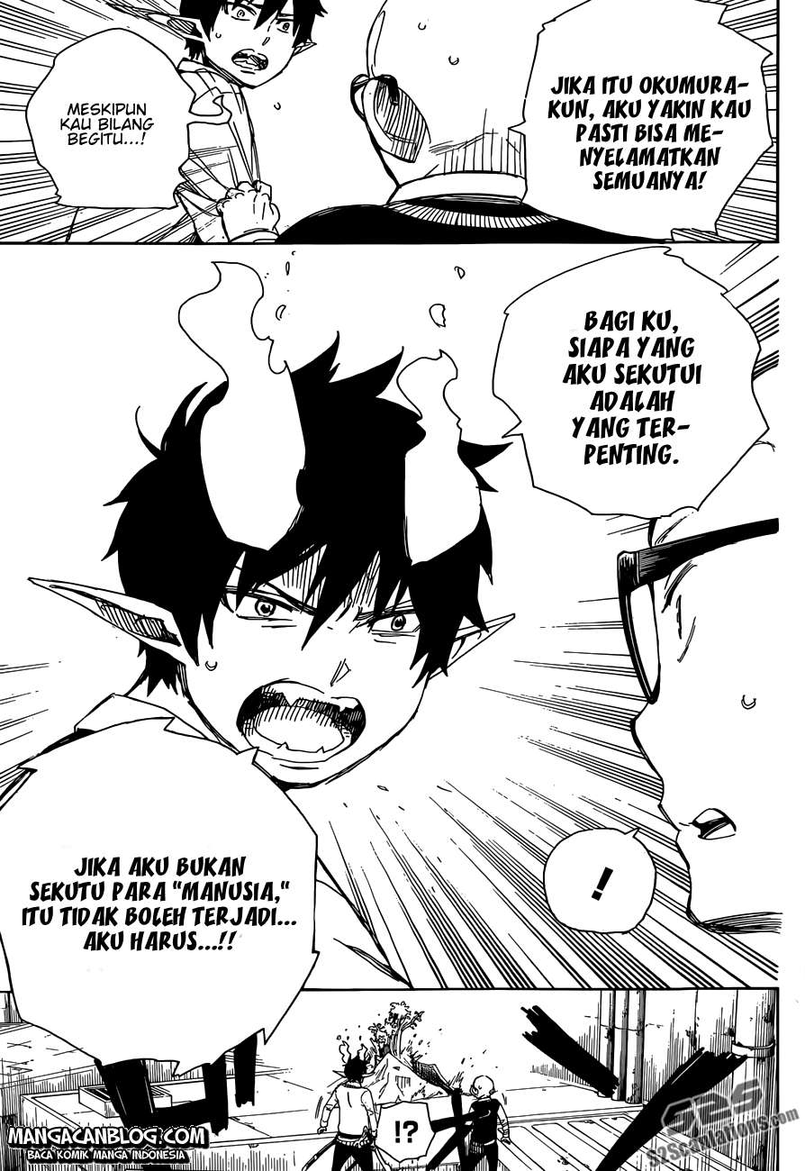 Ao no Exorcist Chapter 58 - halaman 29