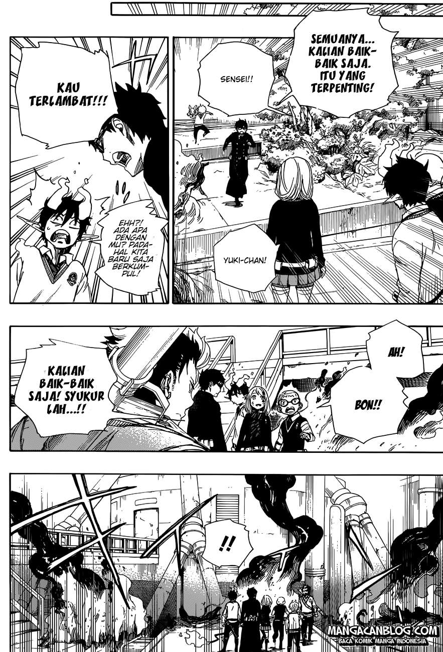 Ao no Exorcist Chapter 58 - halaman 34