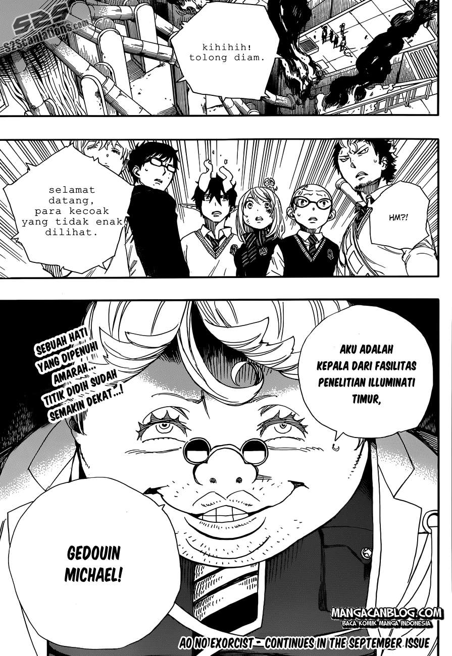 Ao no Exorcist Chapter 58 - halaman 35