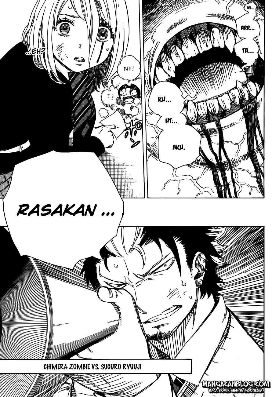 Ao no Exorcist Chapter 58 - halaman 4