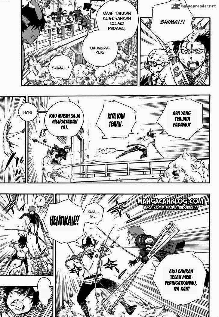 Ao no Exorcist Chapter 59 - halaman 21