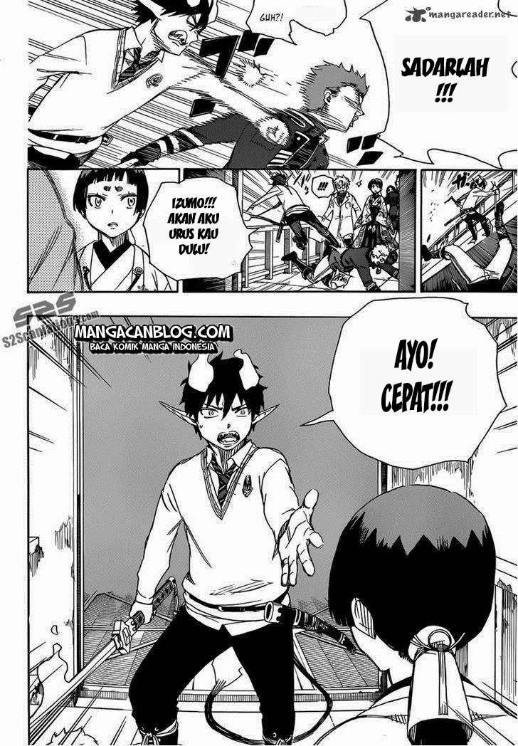 Ao no Exorcist Chapter 59 - halaman 22