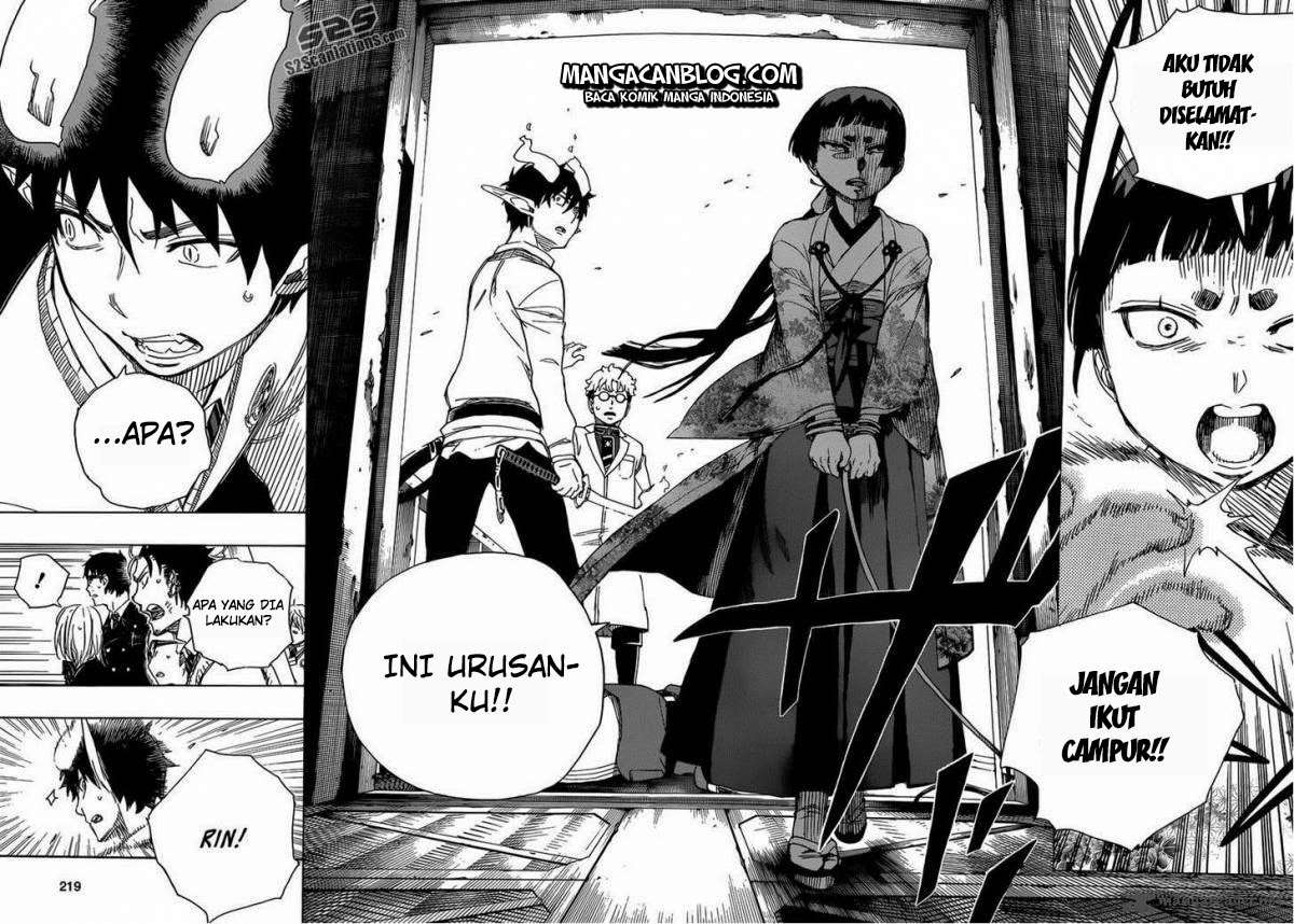Ao no Exorcist Chapter 59 - halaman 26