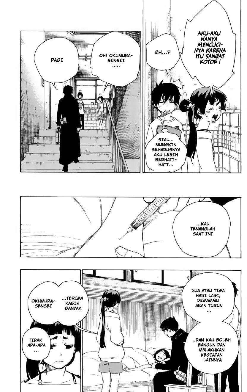 Ao no Exorcist Chapter 6 - halaman 23