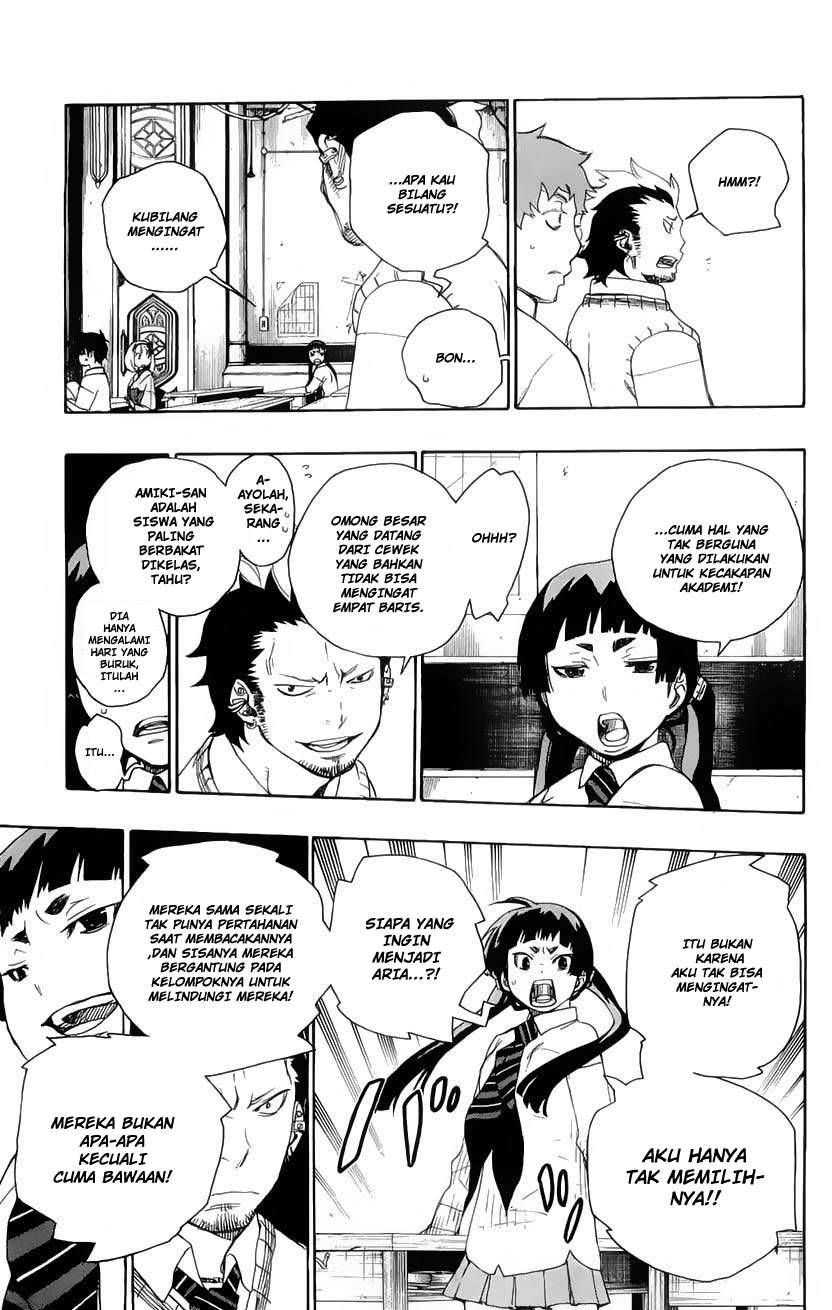 Ao no Exorcist Chapter 6 - halaman 34