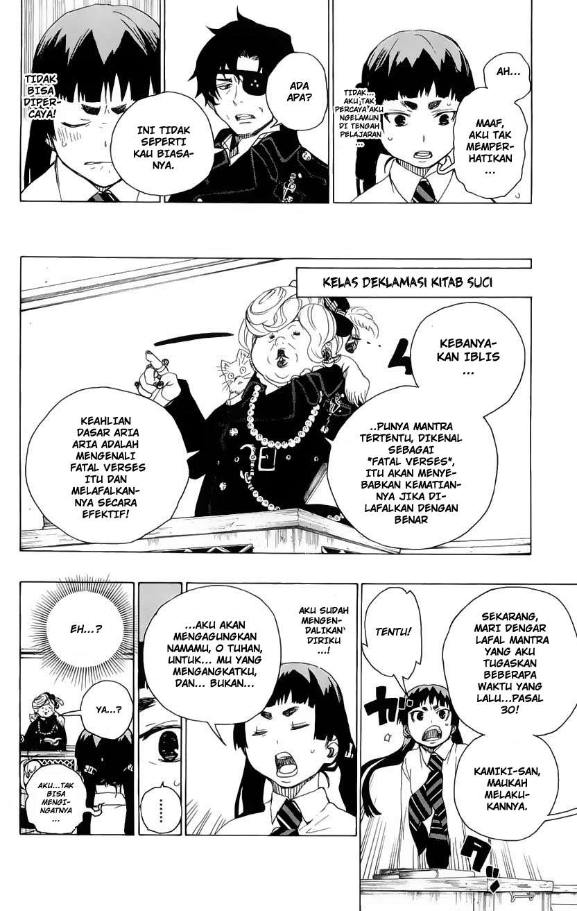 Ao no Exorcist Chapter 6 - halaman 36