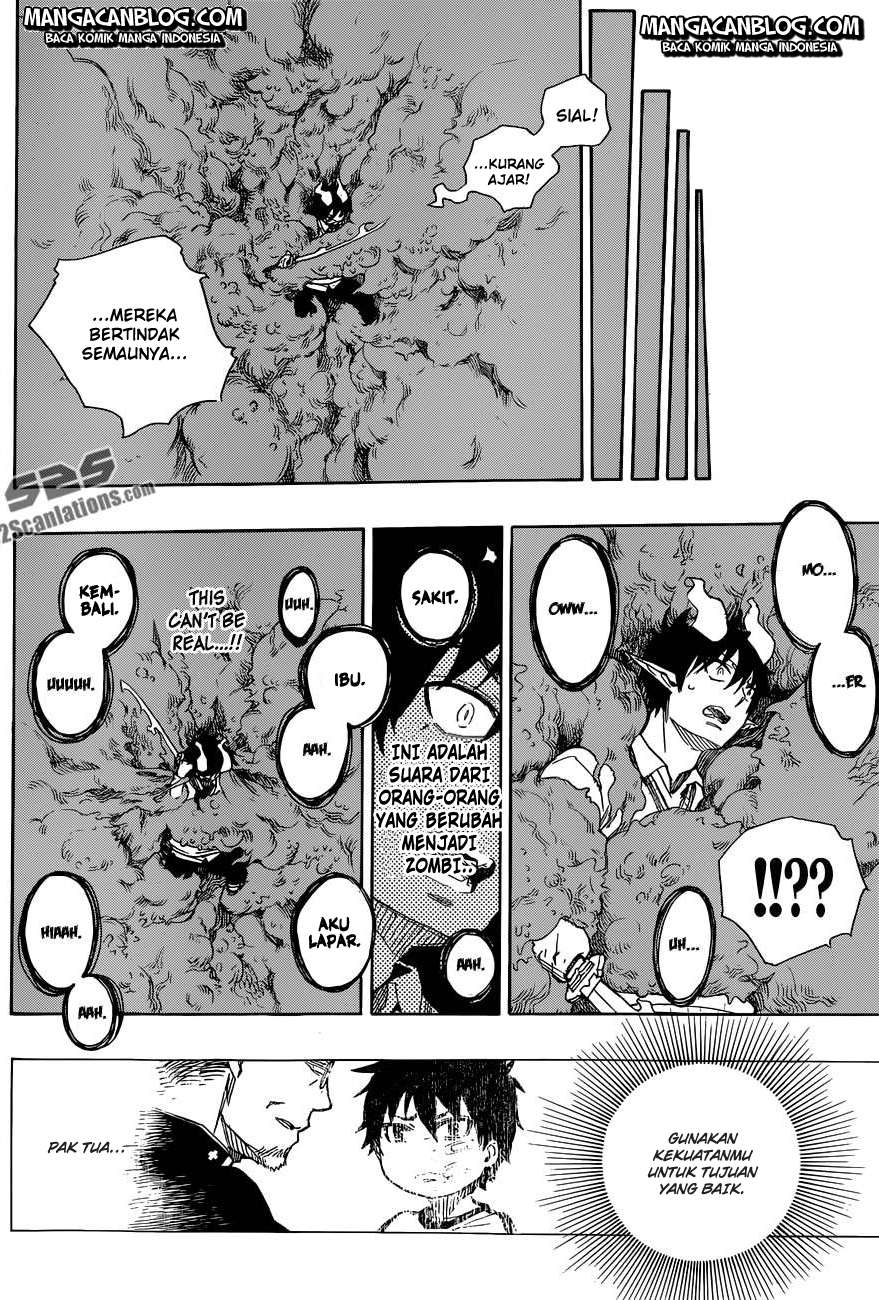 Ao no Exorcist Chapter 60 - halaman 20