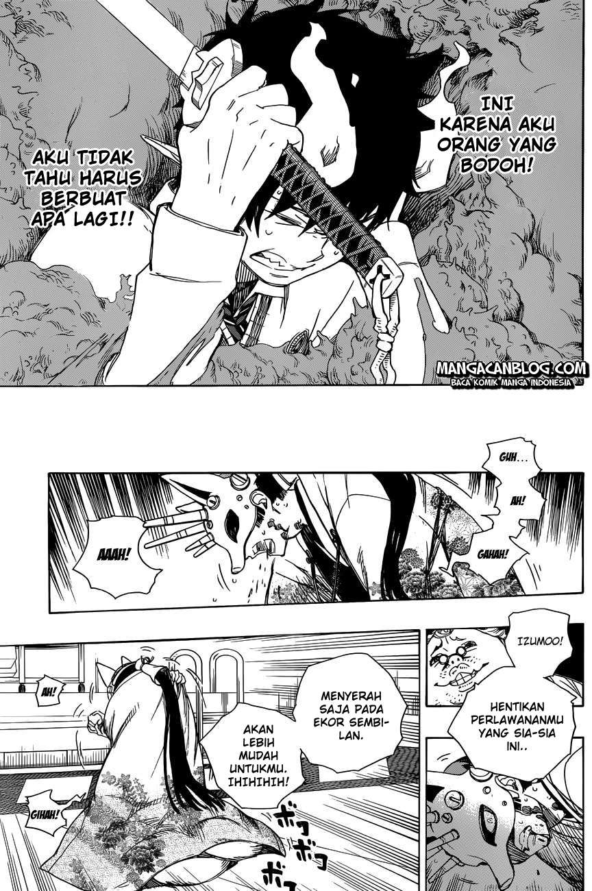 Ao no Exorcist Chapter 60 - halaman 21