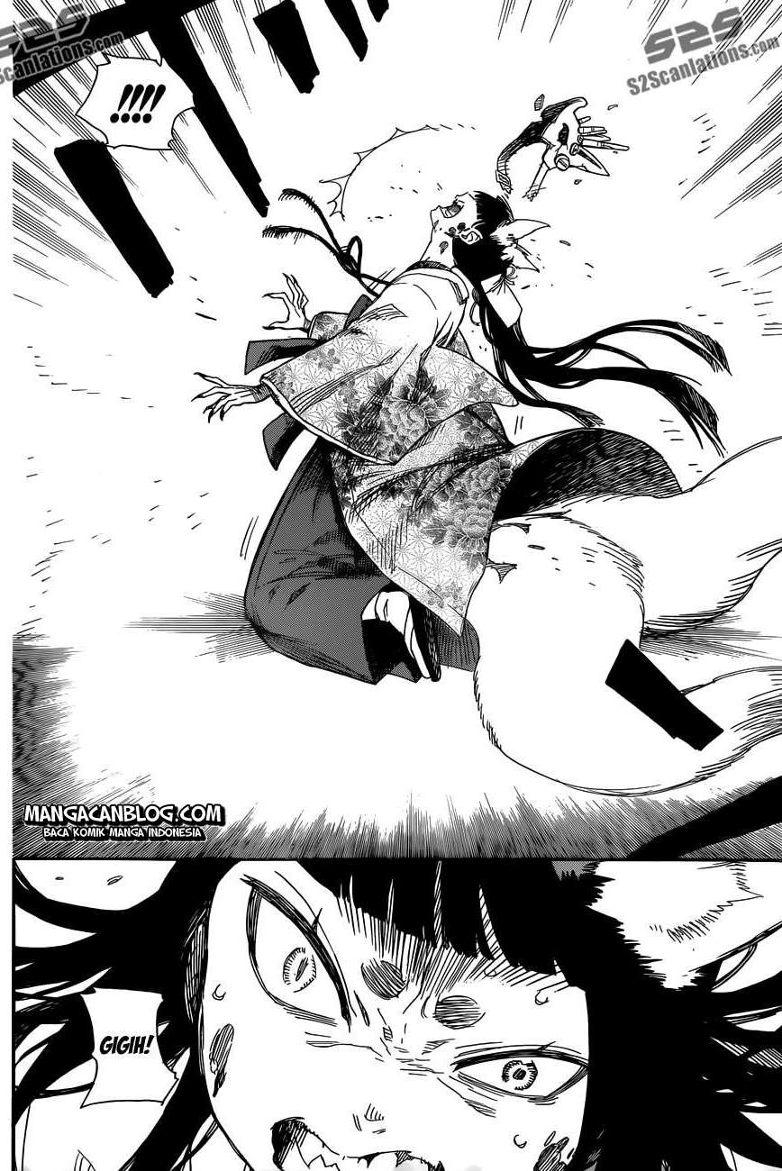 Ao no Exorcist Chapter 60 - halaman 22