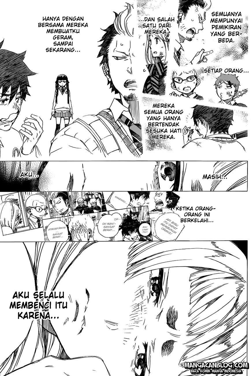 Ao no Exorcist Chapter 60 - halaman 27