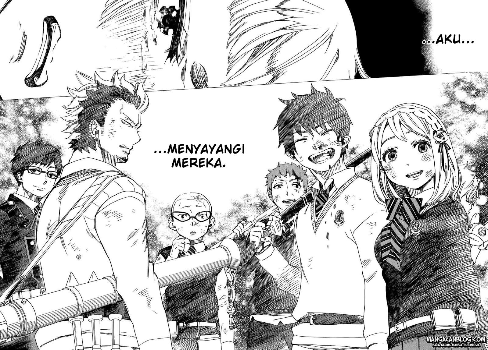 Ao no Exorcist Chapter 60 - halaman 28