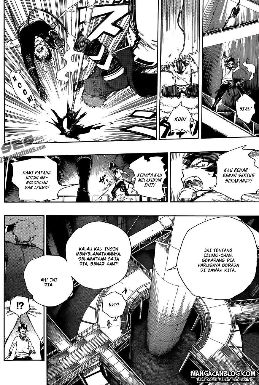 Ao no Exorcist Chapter 60 - halaman 6