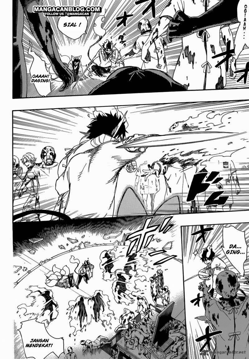 Ao no Exorcist Chapter 61 - halaman 12