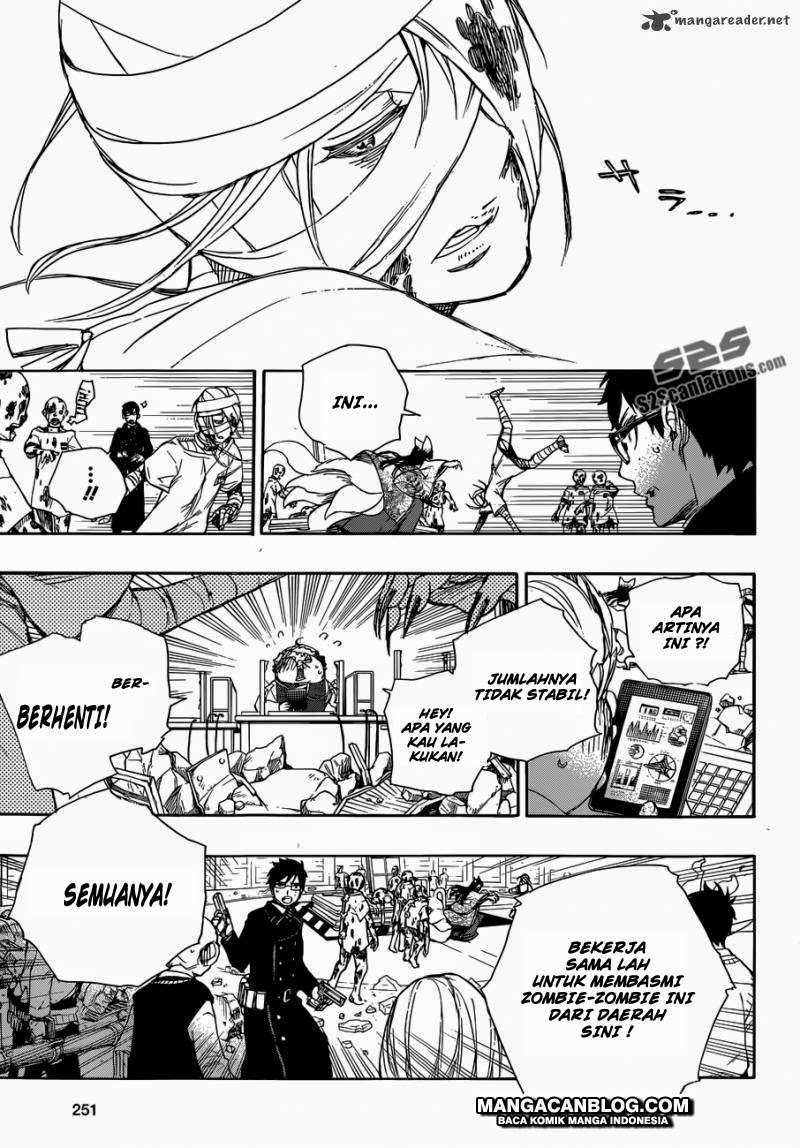 Ao no Exorcist Chapter 61 - halaman 21