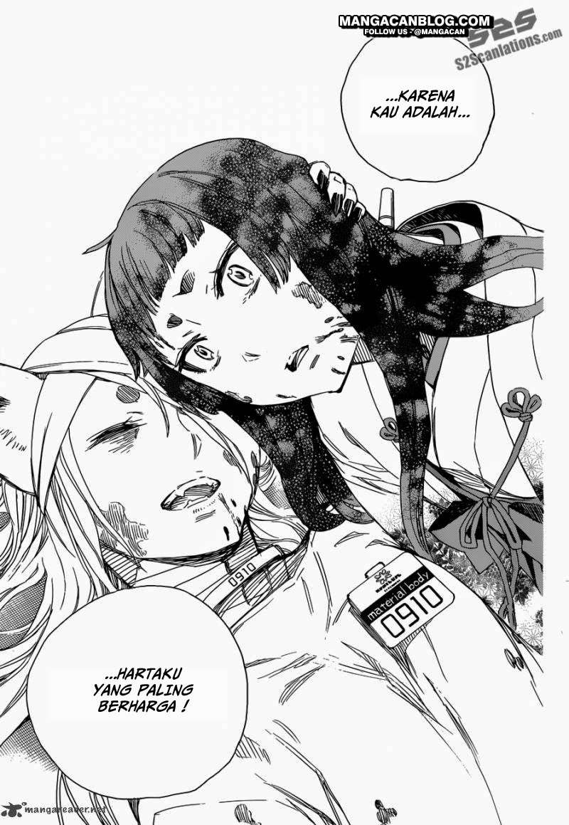 Ao no Exorcist Chapter 61 - halaman 30