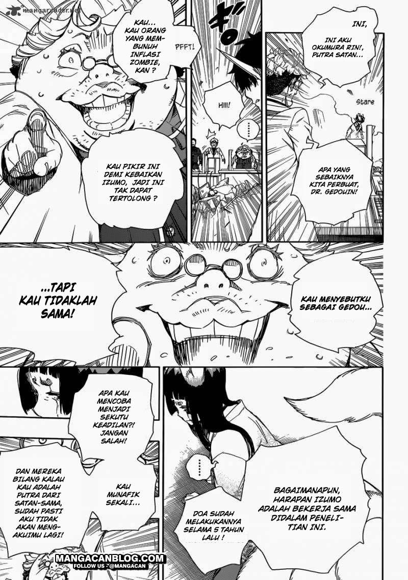 Ao no Exorcist Chapter 61 - halaman 6