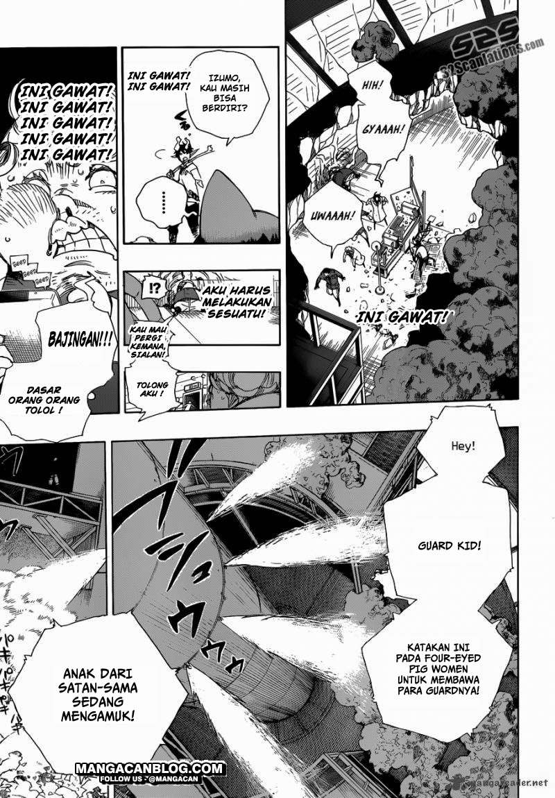 Ao no Exorcist Chapter 61 - halaman 9