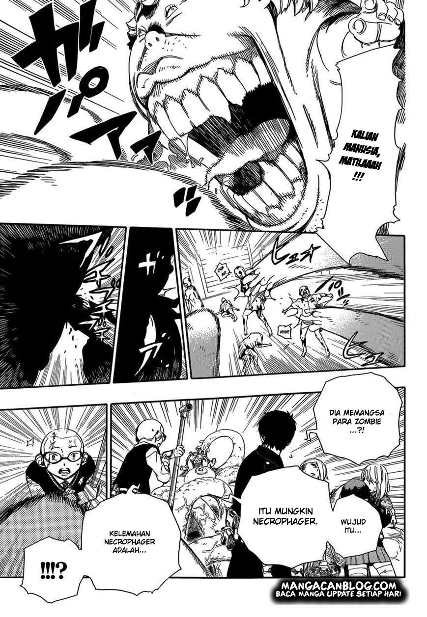 Ao no Exorcist Chapter 62 - halaman 12