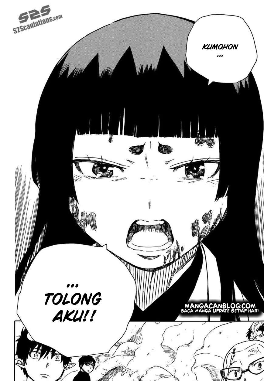 Ao no Exorcist Chapter 62 - halaman 19